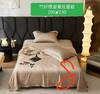 CP竹纤维绣花金蚕丝抗菌被985 商品缩略图2