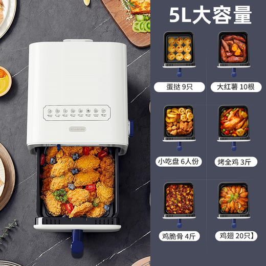 SCHNEIDER（施耐德）空气炸锅5L SWK-XZL01 商品图1