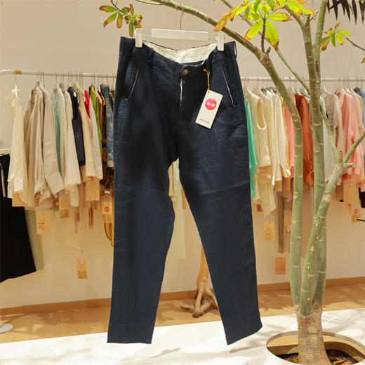 【抖音专属】裤子（26201-深蓝色） 商品图0