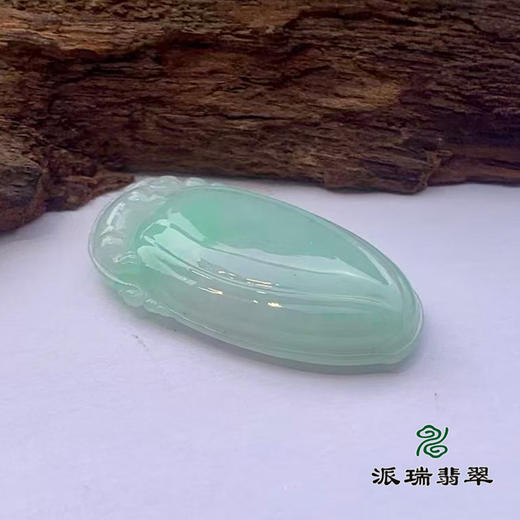 派瑞翡翠 翡翠挂件 糯种 飘花 商品图3