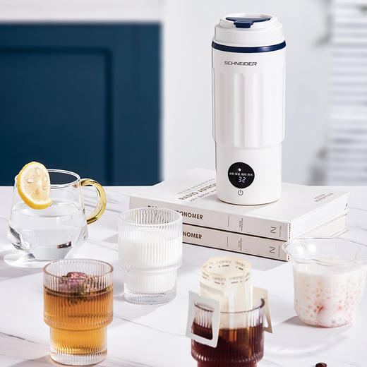 SCHNEIDER（施耐德）智能款电热水杯400ml SWK-XRL03 商品图6