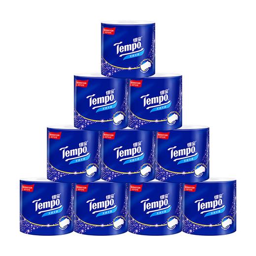 得宝（TEMPO） 无香卷纸 4层*160g*16卷 有芯卷筒纸 卫生纸巾 商品图1