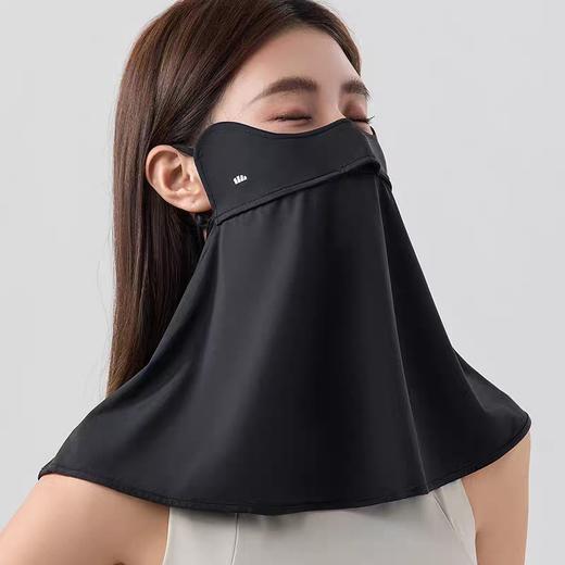 蕉下凉感护颈防晒口罩AL340 漫暮黑 商品图1