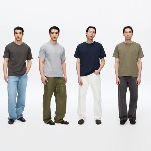 Oneup竹节短袖T恤 商品图4