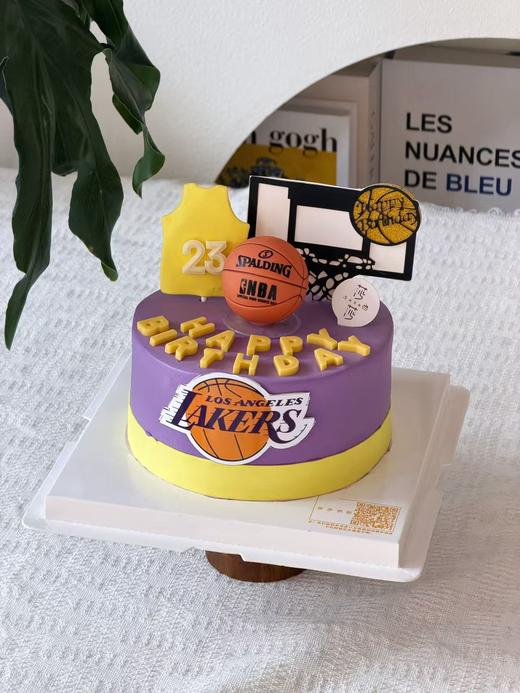 湖人篮球蛋糕(下单现做，根据排单2-3小时) 商品图0