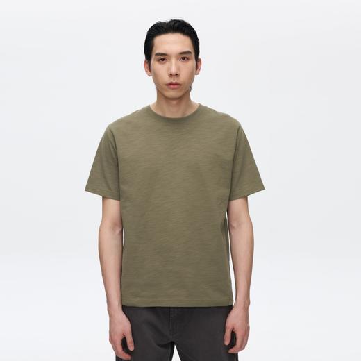 Oneup竹节短袖T恤 商品图1