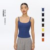 Oneup可拆卸胸垫螺纹运动吊带背心 商品缩略图0