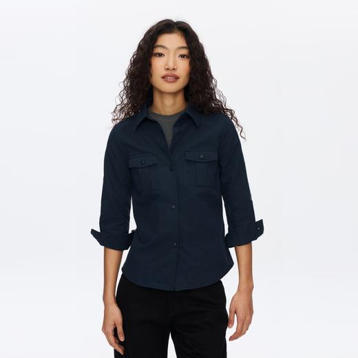 Oneup合身工装衬衫 商品图1