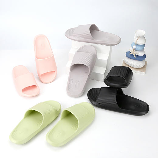 极货简约素色男/女拖鞋（下单备注尺码颜色或到店自选） 商品图0