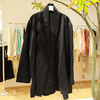 【抖音专属】开衫外套（男）（1831111-墨黑） 商品缩略图0