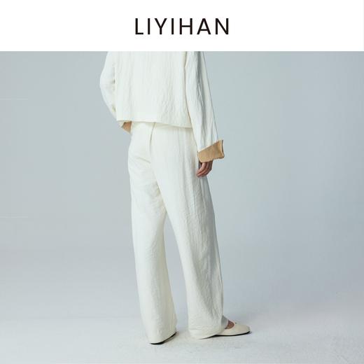 桑蚕丝茧型长裤 商品图4