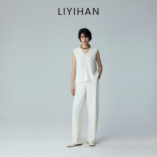 桑蚕丝V领小衫 商品图0