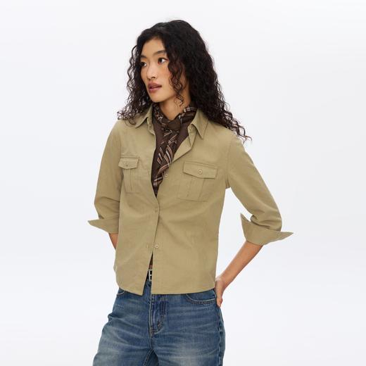 Oneup合身工装衬衫 商品图2