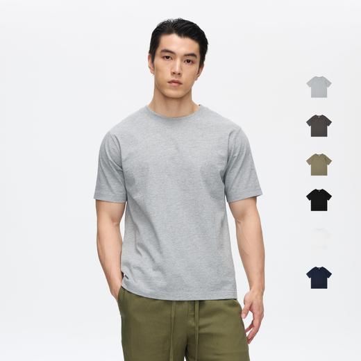 Oneup竹节短袖T恤 商品图0