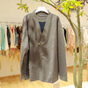 【抖音专属】新中式男款外套(19801618-细花灰) 商品缩略图0