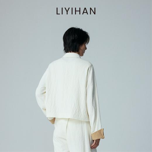 桑蚕丝翻领短夹克 商品图4