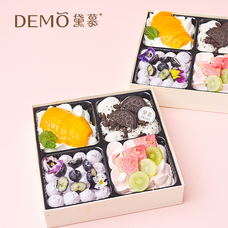 缤纷乐园·甜点四宫格|（Colorful fruit party）