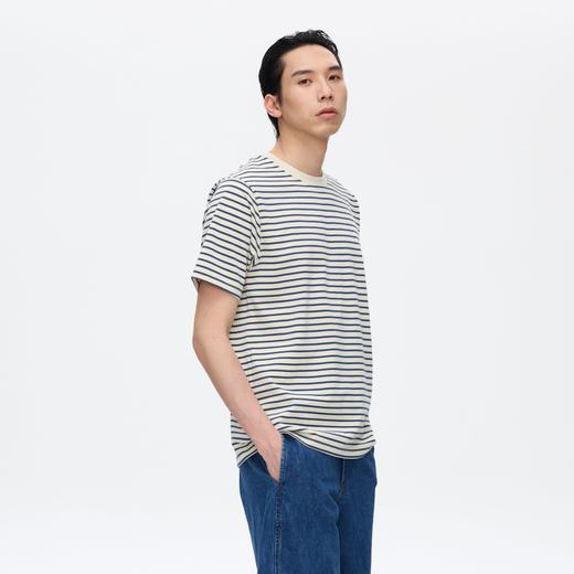 Oneup条纹短袖T恤 商品图3