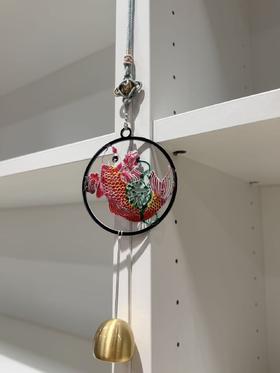 读者书店 | 铁画车挂-彩绘鲤鱼
