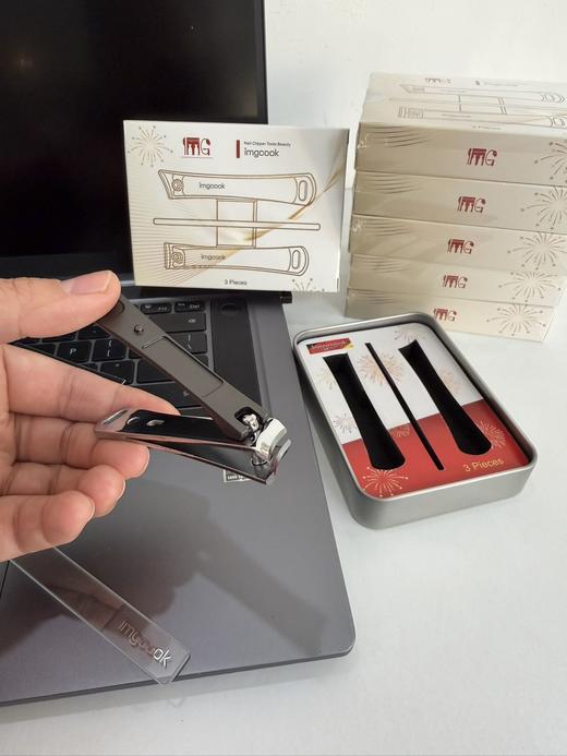 出口德国正品imgcook防飞溅指甲剪三件套 商品图4