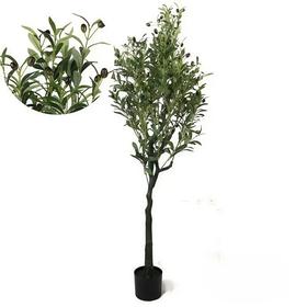 WF仿真绿植橄榄树大型装饰摆件 客厅室内盆景仿真植物