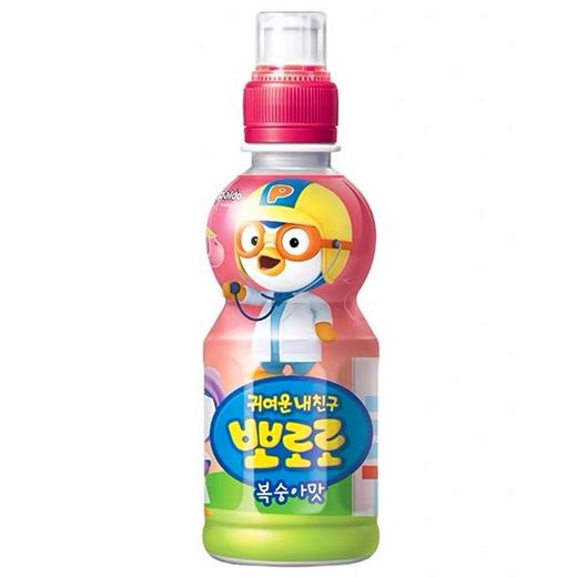 八道啵乐乐水蜜桃味235ml팔도 뽀로로 복숭아맛 商品图0