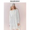 MAXRIENY法式甜美感宽松H型衬衫连衣裙2025秋款波西米亚风中长裙(货号:MS86DR294) 商品缩略图2