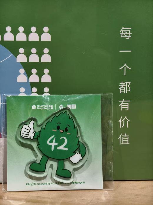 善淘 Buy42× 星碳计划联名亚克力冰箱贴 环保公益文创家居小物 高清图案质感通透 装饰冰箱实用美观 传递低碳生活与爱心力量 商品图0