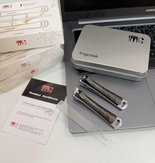 出口德国正品imgcook防飞溅指甲剪三件套 商品图3