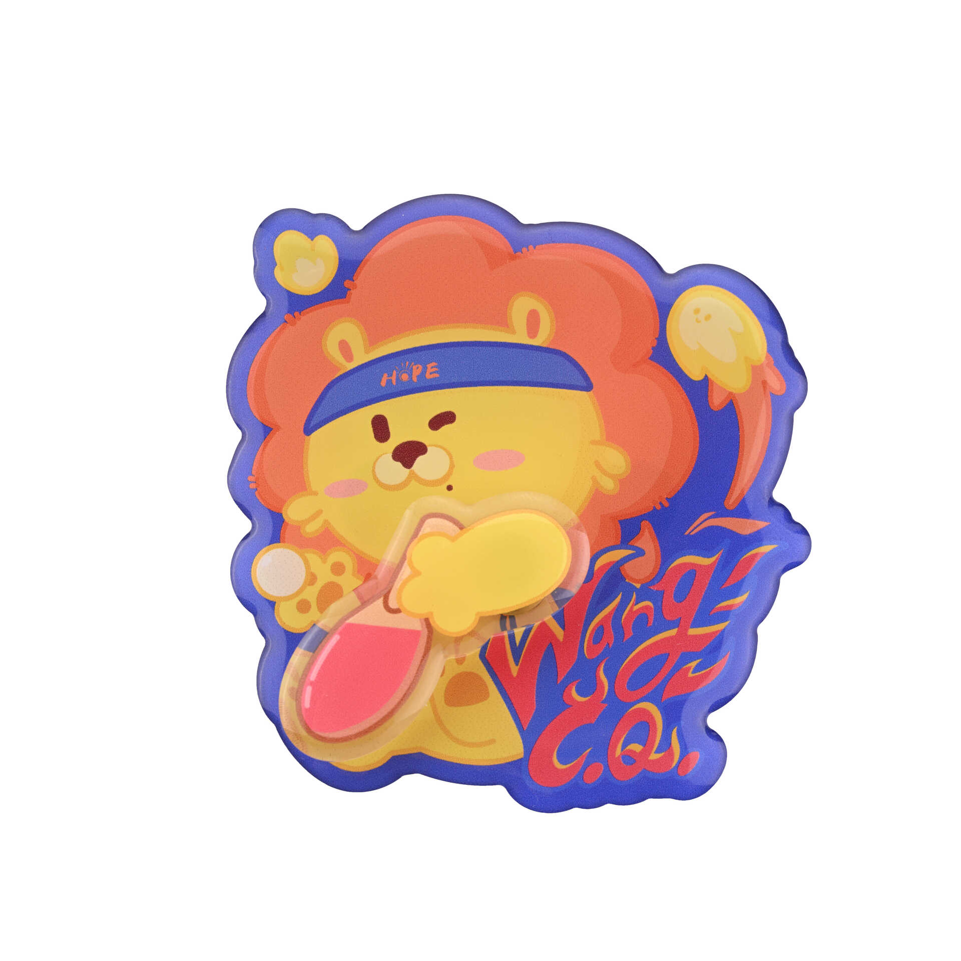 【“钦”刻达成】李宁乒乓球系列王楚钦款旋转冰箱贴AQAW131-2