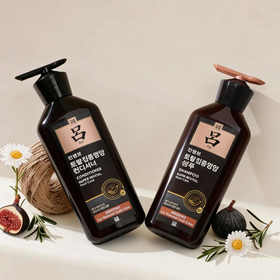 【新品限时购】吕臻参焕活御时昇机洗发水/护发乳 400ml 黑118275/112587 滋养受损改善毛躁