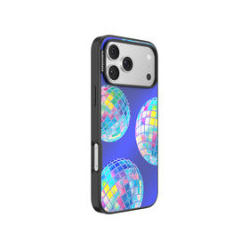 【闪亮派对】复古迪斯科球 POPCASE手机壳 MagSafe Popcase磁吸款 蓝色 镜面壳 iPhone17/16/15/14/13