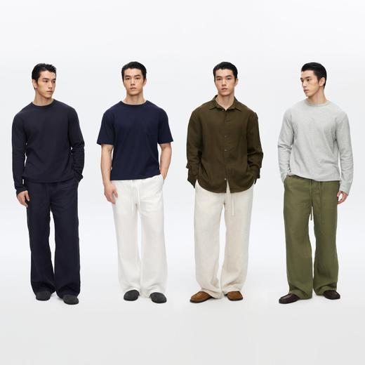 Oneup天丝亚麻GALA长裤 商品图4