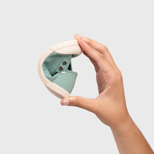 IGOR 26SS新品 西班牙进口宝宝赤足学步鞋魔术贴帆布鞋 商品图4