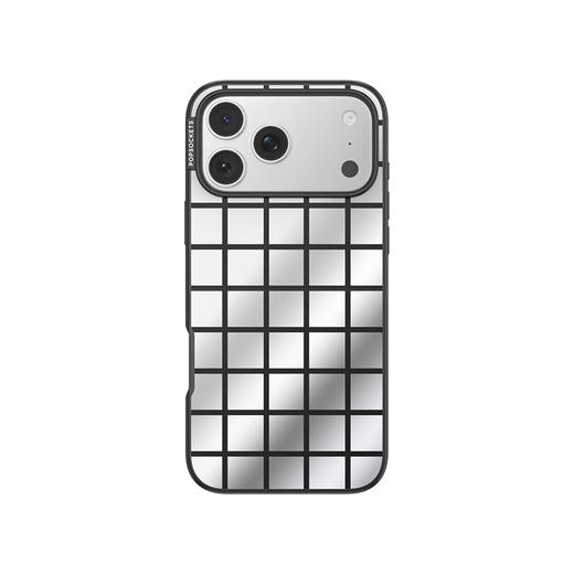 【闪亮派对】镜面迷宫 POPCASE手机壳 MagSafe Popcase磁吸款 银色 镜面壳 iPhone17/16/15/14/13 商品图2