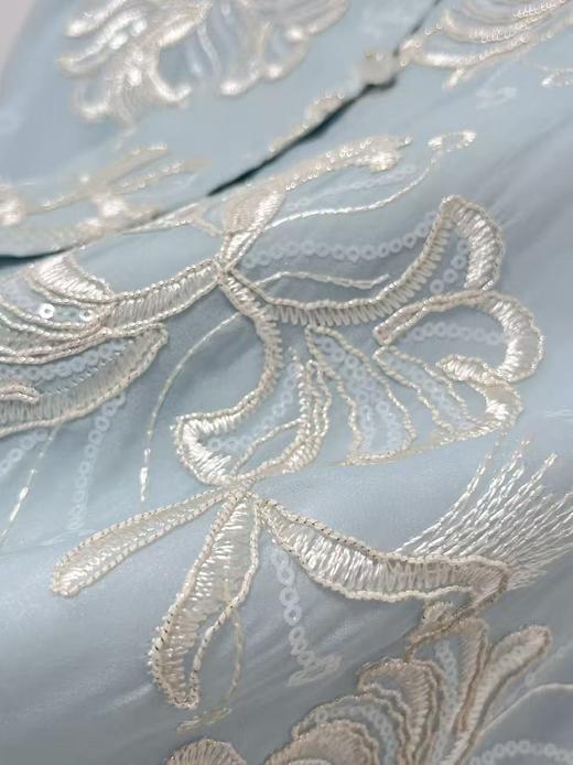 418良粉节|2026  重工亮片刺绣【自营】新中式5556清新外套上衣-喜出 商品图4