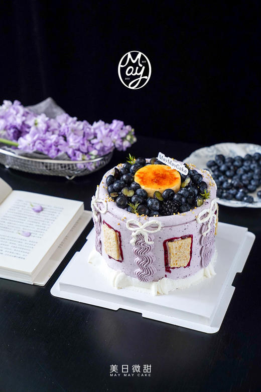 【新品来袭】蓝莓奶皮子（巧克力胚）【A5231】 商品图2