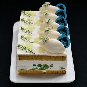 椰味青瓜甜豌豆（方形5寸）