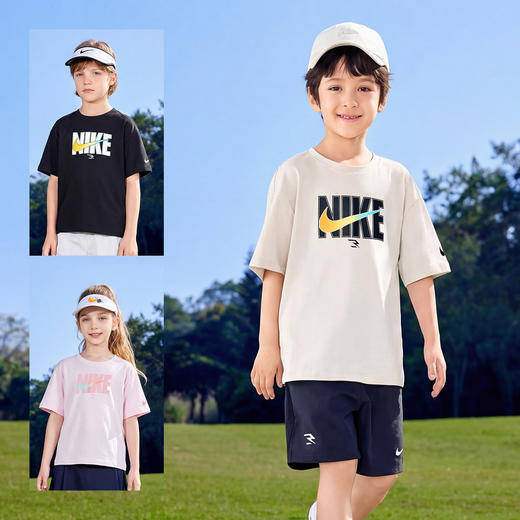 NIKE 3BRAND 夏 大童小童 短袖T恤 RWB-KT-1478 商品图6