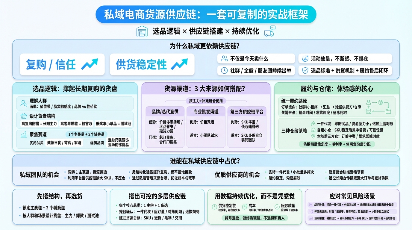 私域电商选什么货，才能撑起长期复购？