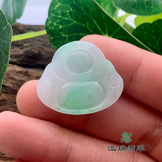 派瑞翡翠 翡翠佛 糯种 飘花 商品图2