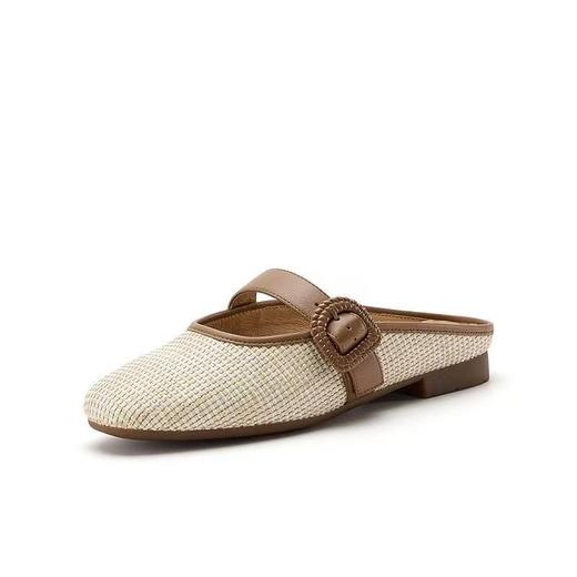 Bata 新款时尚百搭舒适通勤后空凉鞋穆勒鞋 AVL73【男服】【广百北京路店】 商品图1