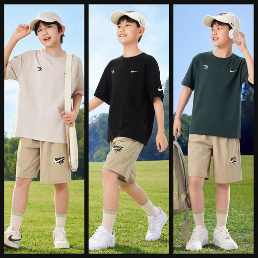 NIKE 3BRAND 夏 大童小童 短袖T恤 RWB-KT-1477 商品图6