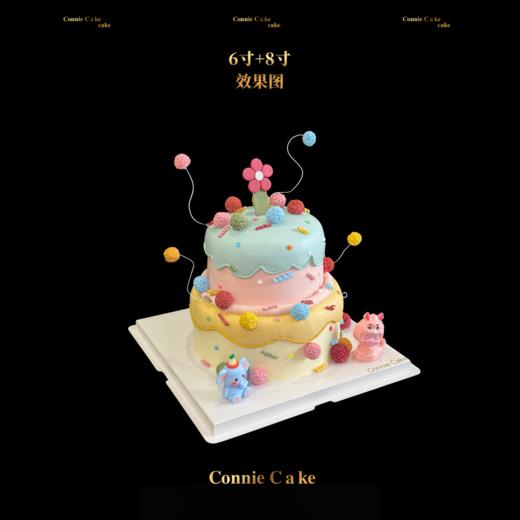 双层童趣马卡龙宝宝蛋糕 商品图1