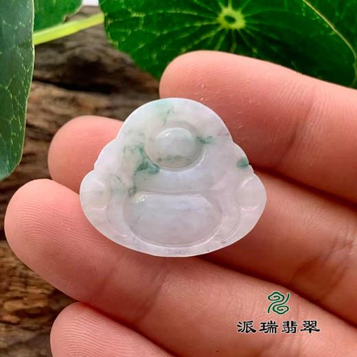 派瑞翡翠 翡翠佛 糯种 飘花 商品图2