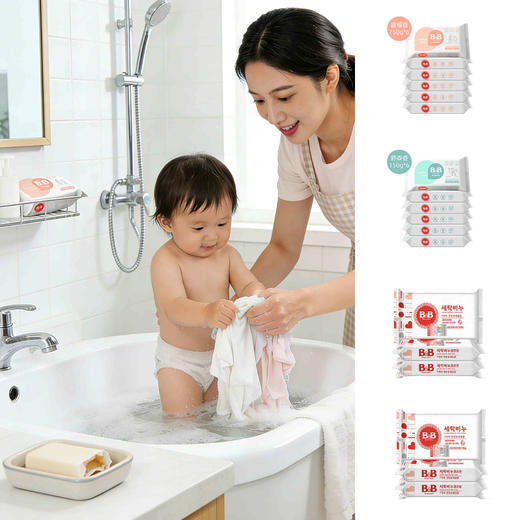 B&B韩国保宁 全家洗衣皂洗衣香皂 商品图0