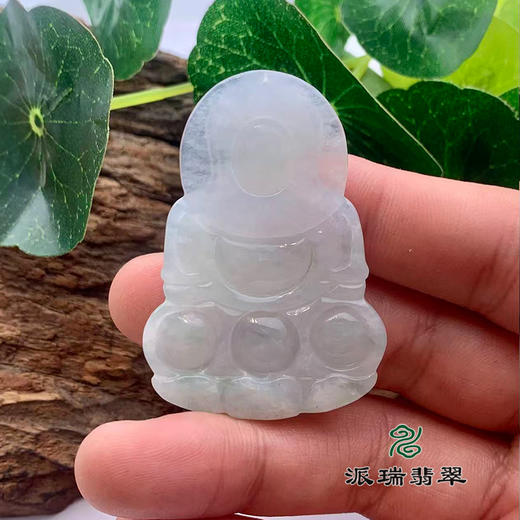 派瑞翡翠 翡翠观音 糯种 浅绿 商品图2