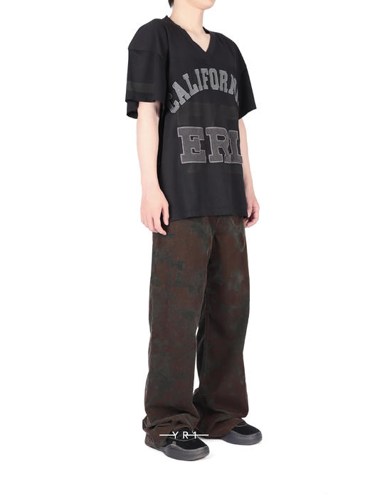 Unisex Mesh Football Tee Knit 商品图2