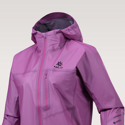KAILAS凯乐石 女款AERO傲云GTX跑山冲锋衣 KG2621201 商品图4