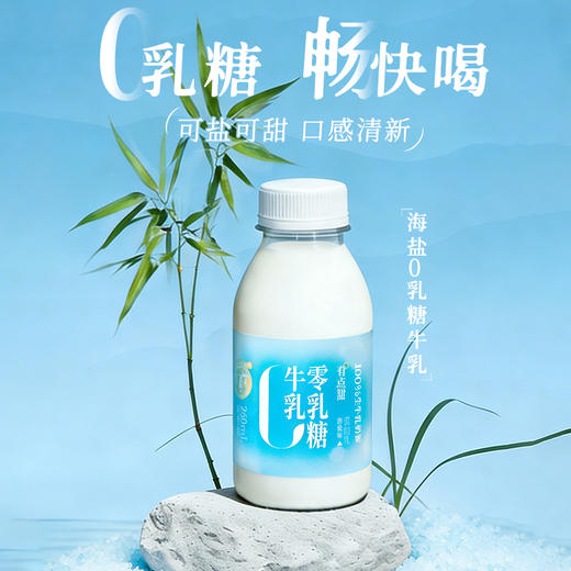 【快递直达】西湖牌海盐0乳糖牛乳260mL（多规格可选） 商品图1